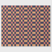 Kleurrijk Schaakbordpatroon Cadeaupapier (Vlak)