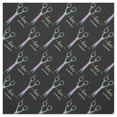 Kleurrijk schaarpatroon stof (Swatch)