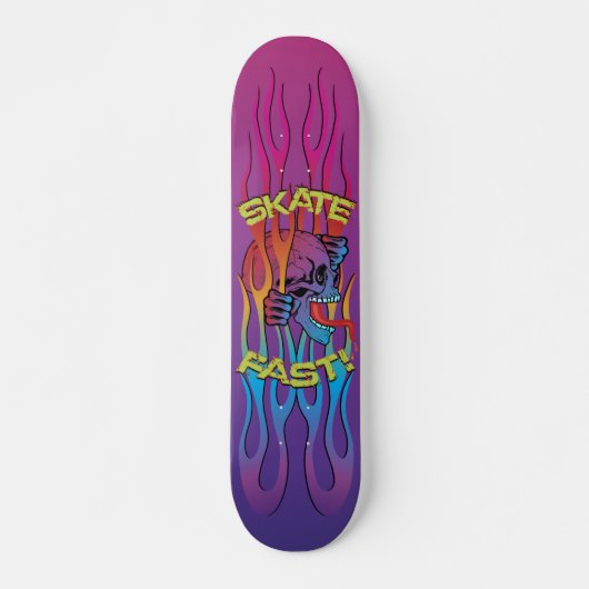 Kleurrijk Schaats Skateboard (Voorkant)