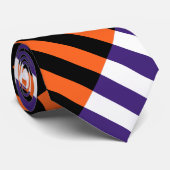 Kleurrijk Schattige geometrisch patroon Stropdas (Opgerold)