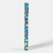 Kleurrijk Schattige hartpatroon Case-Mate iPhone Case (Achterkant / Rechts)