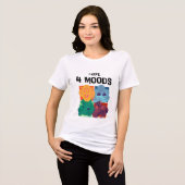 Kleurrijk Schattige Monster Cartoon T-shirt ontwer (Voorkant volledig)