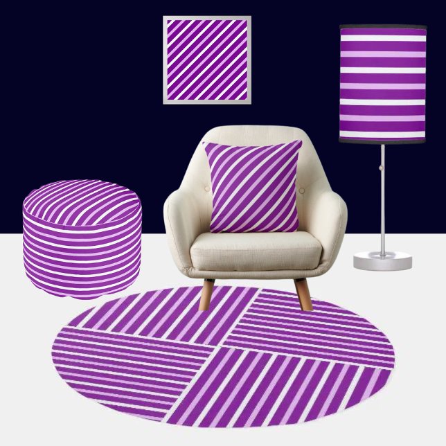 Kleurrijk Schattige strepenpatroon Kussen (Creator heeft geüpload)