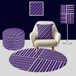 Kleurrijk Schattige strepenpatroon Poster