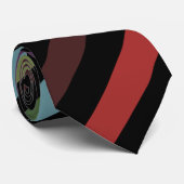 Kleurrijk Schattige strepenpatroon Stropdas (Opgerold)