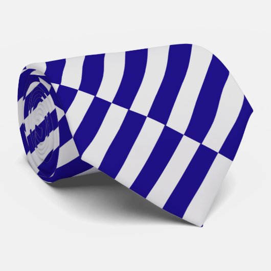 Kleurrijk Schattige strepenpatroon Stropdas (Opgerold)