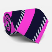 Kleurrijk Schattige strepenpatroon Stropdas (Opgerold)