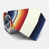 Kleurrijk Schattige strepenpatroon Stropdas (Opgerold)