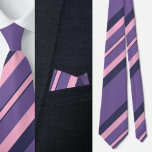 Kleurrijk Schattige strepenpatroon Stropdas<br><div class="desc">Kleurrijke Schattigee Stripes Pattern stropdas.</div>