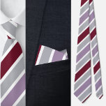 Kleurrijk Schattige strepenpatroon Stropdas<br><div class="desc">Kleurrijke Schattigee Stripes Pattern stropdas.</div>