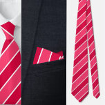 Kleurrijk Schattige strepenpatroon Stropdas<br><div class="desc">Kleurrijke Schattigee Stripes Pattern stropdas.</div>