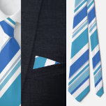 Kleurrijk Schattige strepenpatroon Stropdas<br><div class="desc">Kleurrijke Schattigee Stripes Pattern stropdas.</div>