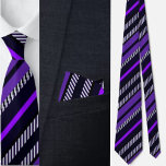 Kleurrijk Schattige strepenpatroon Stropdas<br><div class="desc">Kleurrijke Schattigee Stripes Pattern stropdas.</div>