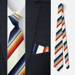 Kleurrijk Schattige strepenpatroon Stropdas<br><div class="desc">Kleurrijke Schattigee Stripes Pattern stropdas.</div>
