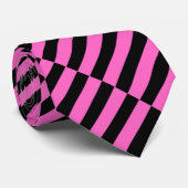 Kleurrijk Schattige strepenpatroon Stropdas (Opgerold)