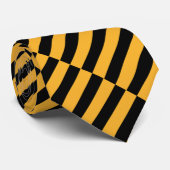 Kleurrijk Schattige strepenpatroon Stropdas (Opgerold)