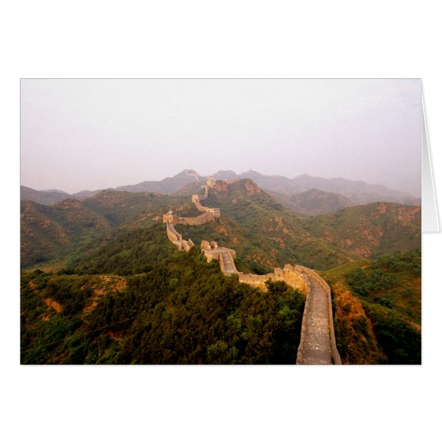 Kleurrijk schilderachtig aan de grote muur van Chi (Voorkant Horizontaal)