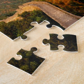 Kleurrijk schilderachtig aan de grote muur van Chi Legpuzzel (Zijkant)