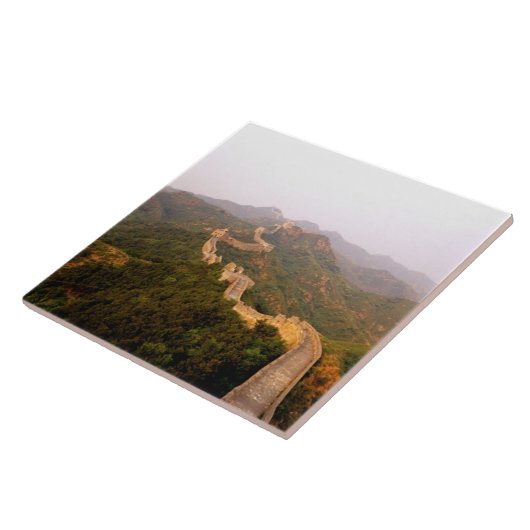 Kleurrijk schilderachtig aan de grote muur van Chi Tegeltje (Zijkant)