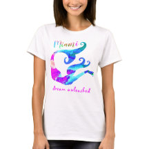 Kleurrijk schilderen van Miami Mermaid Dream ontke