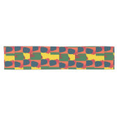Kleurrijk schilderij Abstract Korte Tafelloper (Horizontaal)