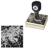 kleurrijk schilderij en kunstmeesterwerk rubberstempel (Gestempeld)