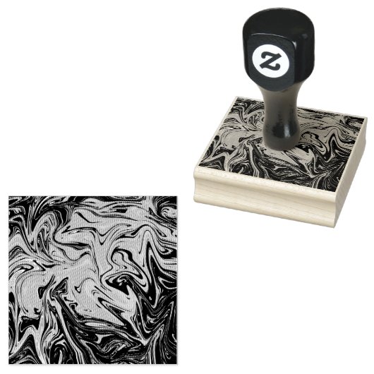 kleurrijk schilderij en kunstmeesterwerk rubberstempel (Gestempeld)