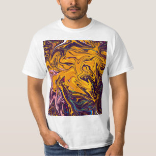 kleurrijk schilderij en kunstmeesterwerk t-shirt