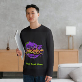 Kleurrijk schilderij T-shirt