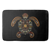 Kleurrijk  schildpadontwerp badmat (Voorkant)