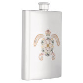 Kleurrijk  schildpadontwerp flacon (Rechts)