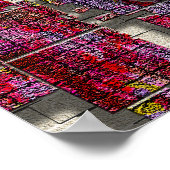 Kleurrijk schroot poster (Hoek)