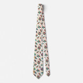 Kleurrijk seizoenspatroon stropdas (Voorkant)