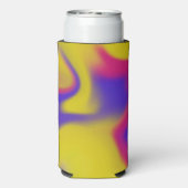 kleurrijk seltzer blikjeskoeler (Seltzer Achterkant)