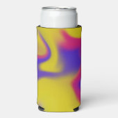 kleurrijk seltzer blikjeskoeler (Seltzer Voorkant)