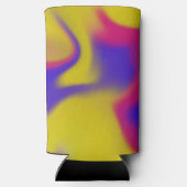 kleurrijk seltzer blikjeskoeler (Achterkant)