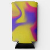 kleurrijk seltzer blikjeskoeler (Voorkant)