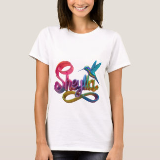 "Kleurrijk Sheyla Graphic T-shirt" T-shirt