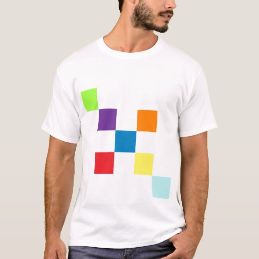 Kleurrijk shirt (Voorkant)