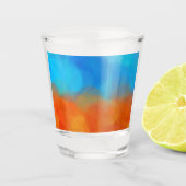 Kleurrijk Shot Glas (Voorkant)