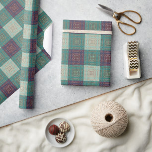 Kleurrijk Sierlijk Volk-Inspiratie Cadeaupapier