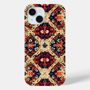 Kleurrijk Sierpatroon iPhone 15 Case