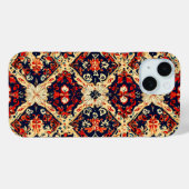 Kleurrijk Sierpatroon Case-Mate iPhone Case (Achterkant (horizontaal))