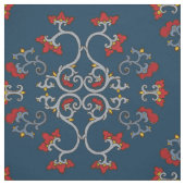 Kleurrijk Sierpatroon Stof (Swatch)
