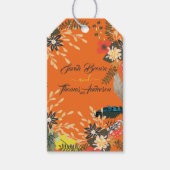 KLEURRIJK SINAASAPPEL BLOEMBOHO CADEAULABEL (Voorkant)