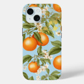Kleurrijk Sinaasappel, Pastblauw en Goud Sinaasapp Case-Mate iPhone Case (Achterkant)