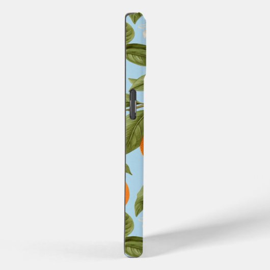 Kleurrijk Sinaasappel, Pastblauw en Goud Sinaasapp Case-Mate iPhone Case (Achterkant / Rechts)