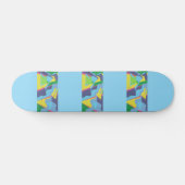 Kleurrijk Skateboarddek Persoonlijk Skateboard (Horizontaal)