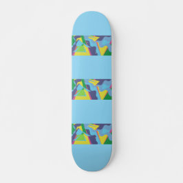 Kleurrijk Skateboarddek Persoonlijk Skateboard