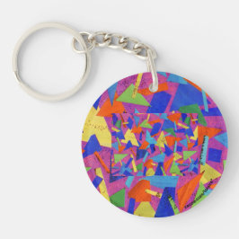 kleurrijk sleutelhanger
